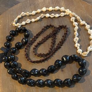 Hawaiian lei and necklaces  my parents from the 1960’s